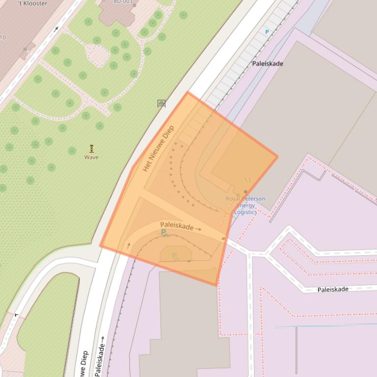 Kaart van postcodegebied 1781AM.