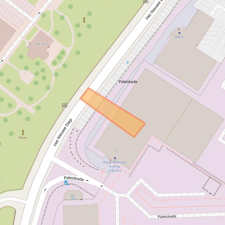 Kaart van postcodegebied 1781AN.