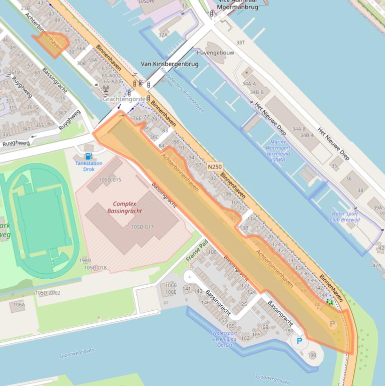 Kaart van postcodegebied 1781BG.