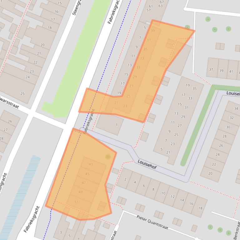 Kaart van postcodegebied 1781CB.