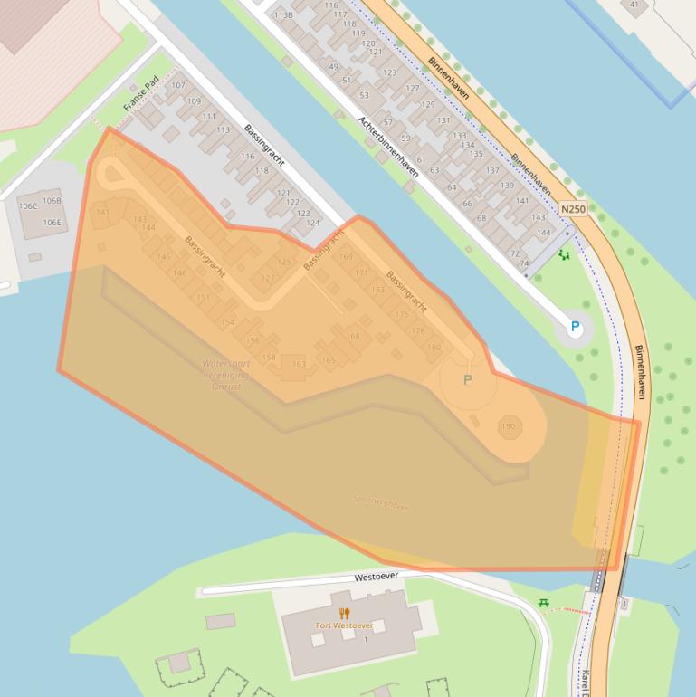 Kaart van postcodegebied 1781CK.