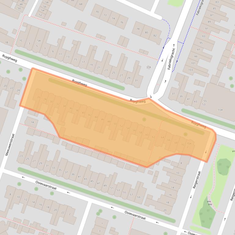 Kaart van postcodegebied 1781DM.