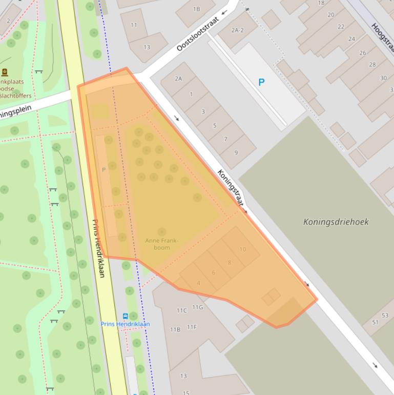 Kaart van postcodegebied 1781KG.