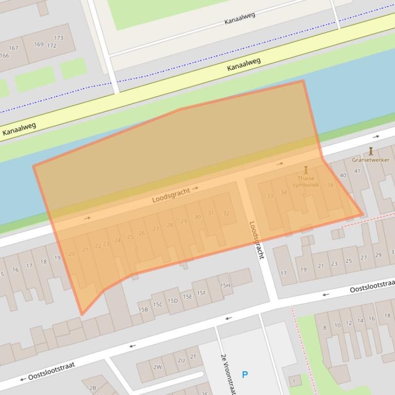 Kaart van postcodegebied 1781KM.
