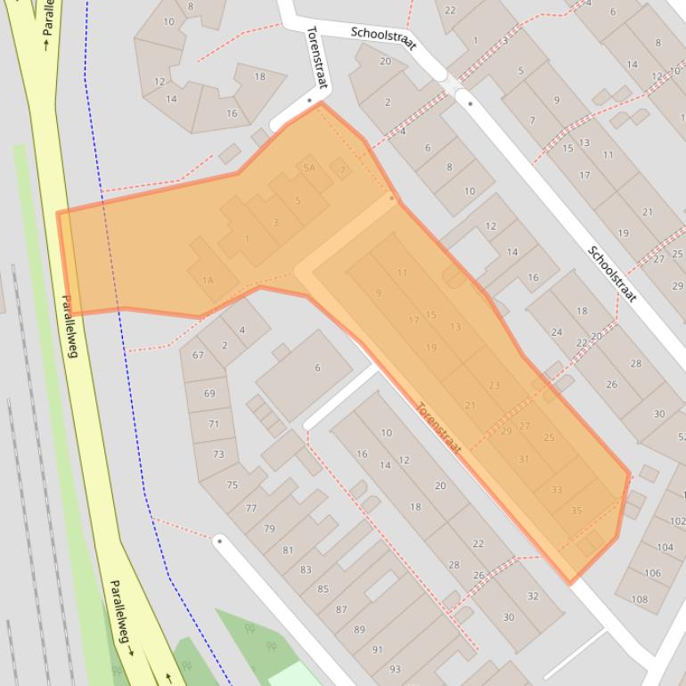 Kaart van postcodegebied 1781PA.