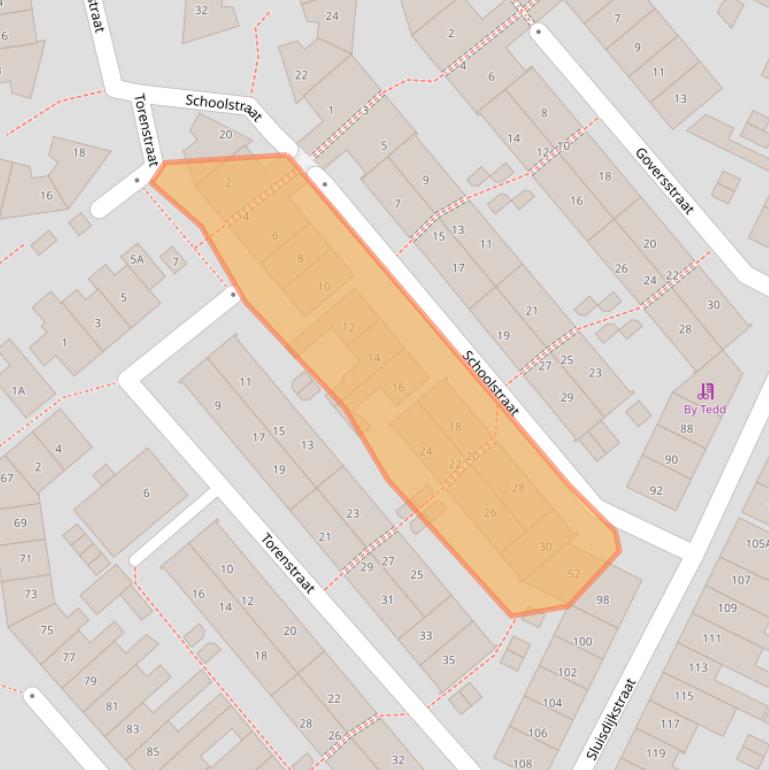 Kaart van postcodegebied 1781PD.
