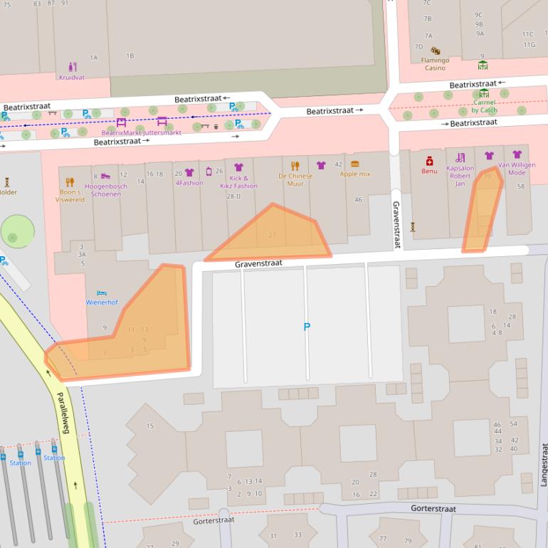 Kaart van postcodegebied 1781PJ.