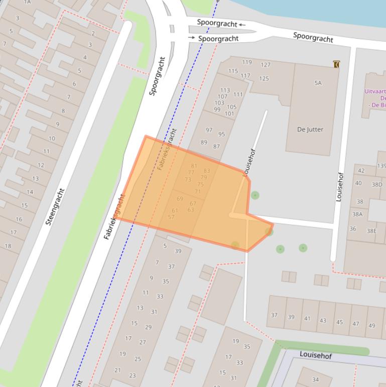 Kaart van postcodegebied 1781RV.