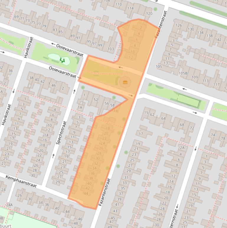 Kaart van postcodegebied 1781XL.