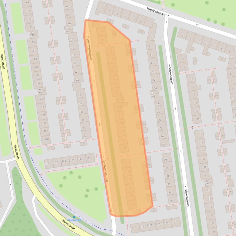 Kaart van postcodegebied 1781ZL.