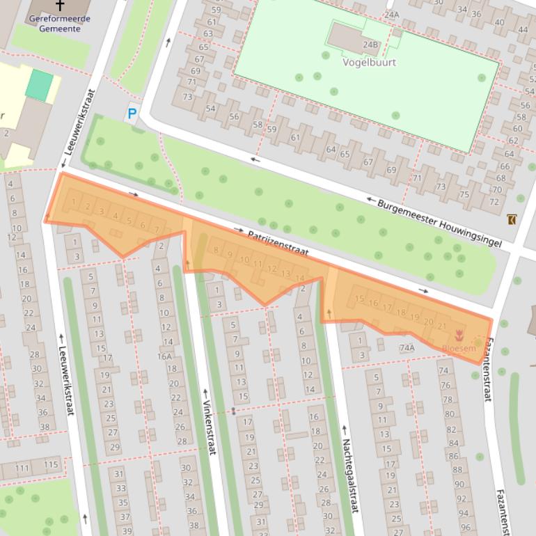 Kaart van postcodegebied 1781ZN.