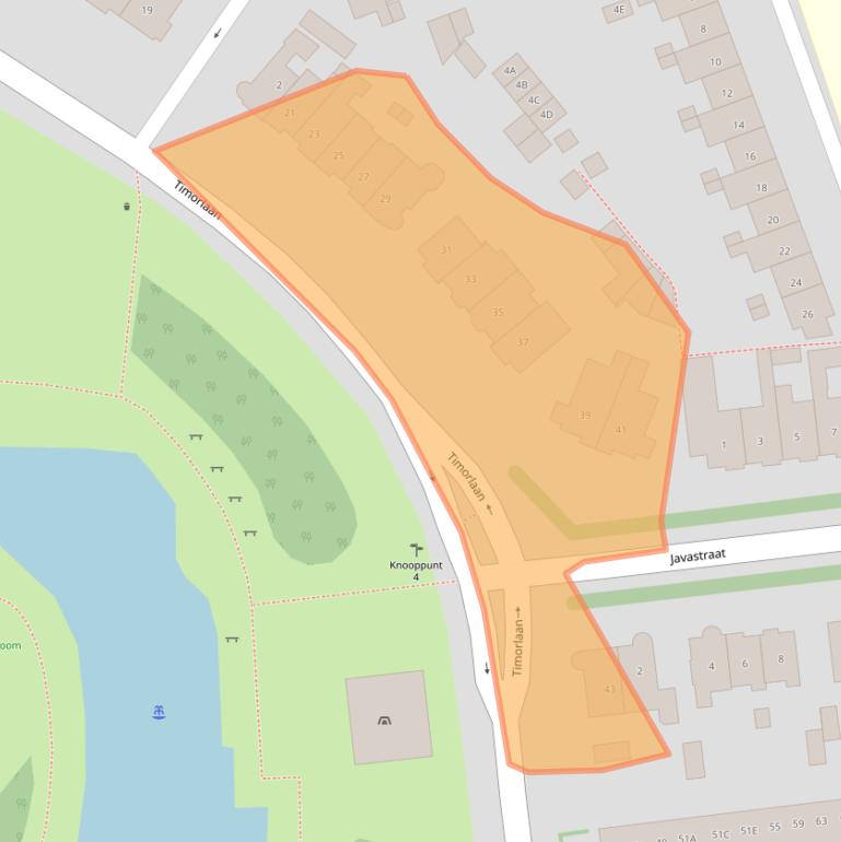 Kaart van postcodegebied 1782DJ.