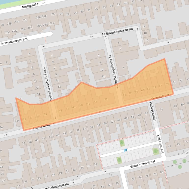 Kaart van postcodegebied 1782PB.