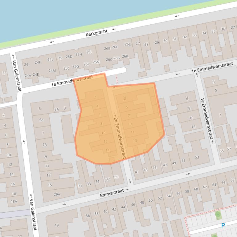 Kaart van postcodegebied 1782PJ.