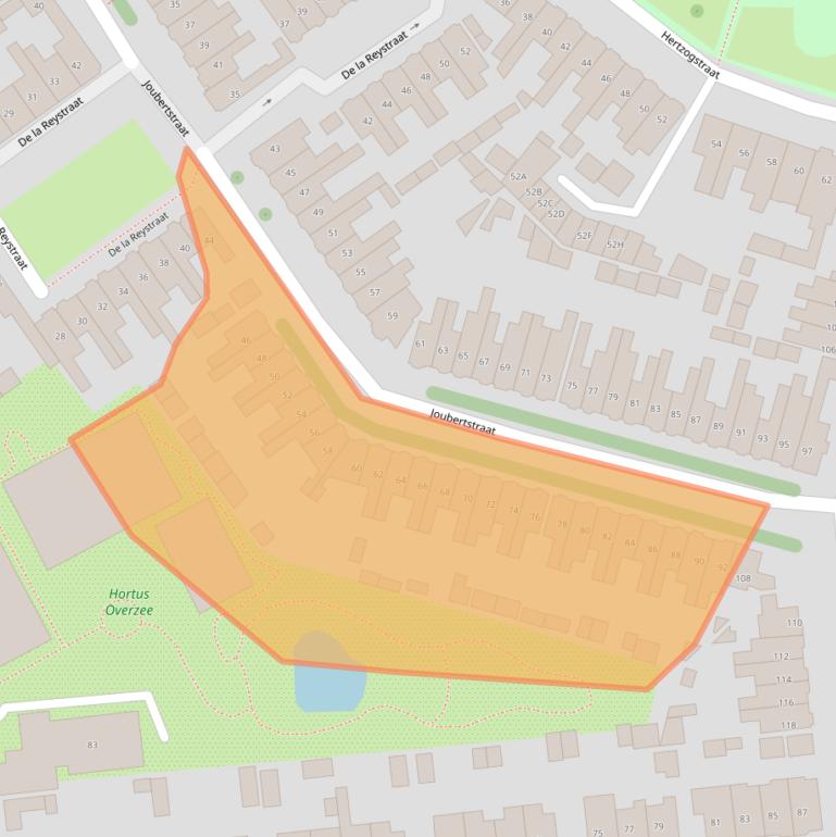 Kaart van postcodegebied 1782SH.