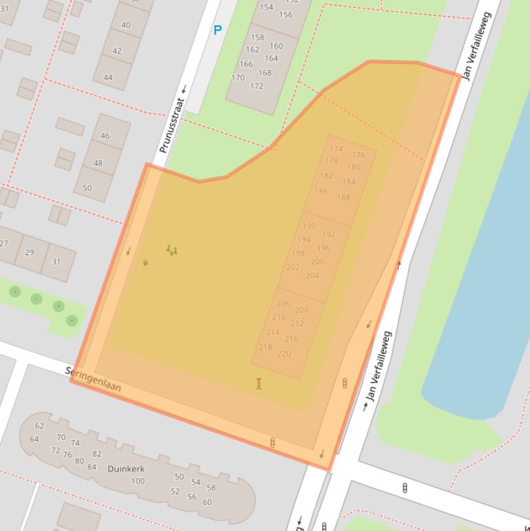 Kaart van postcodegebied 1783BH.