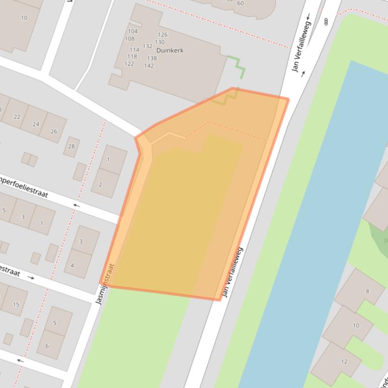 Kaart van postcodegebied 1783BJ.