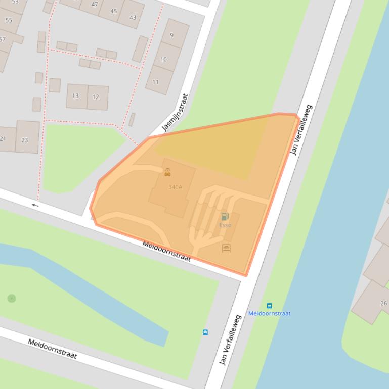 Kaart van postcodegebied 1783BL.