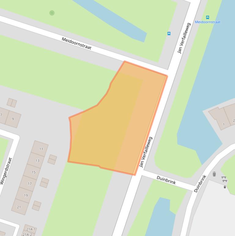 Kaart van postcodegebied 1783BM.