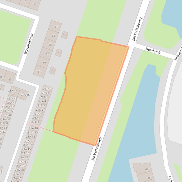 Kaart van postcodegebied 1783BN.