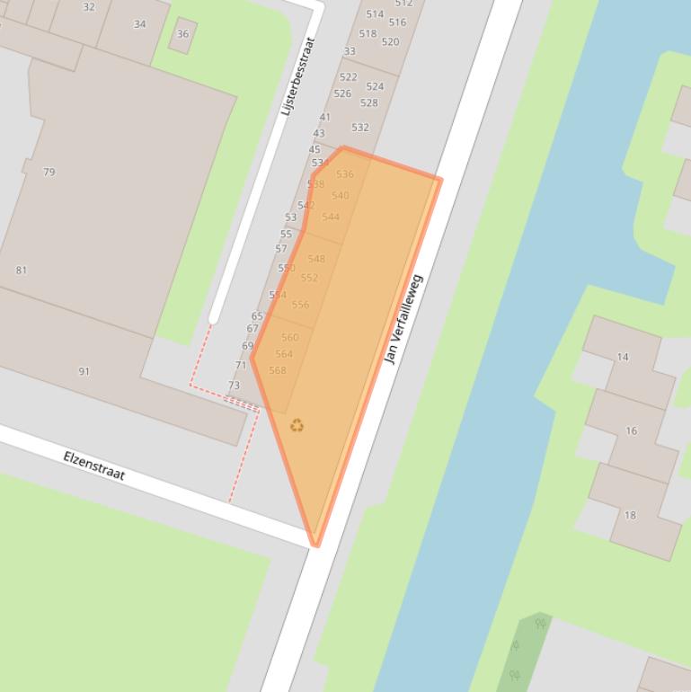 Kaart van postcodegebied 1783BT.