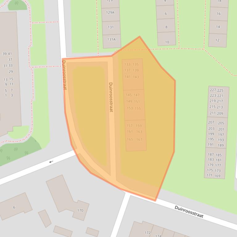 Kaart van postcodegebied 1783GD.