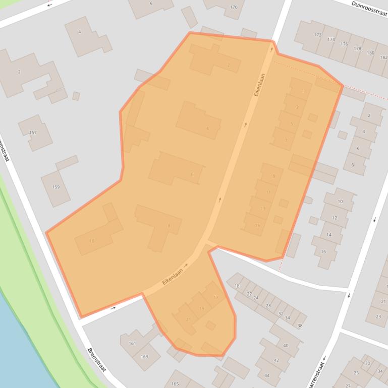 Kaart van postcodegebied 1783GS.