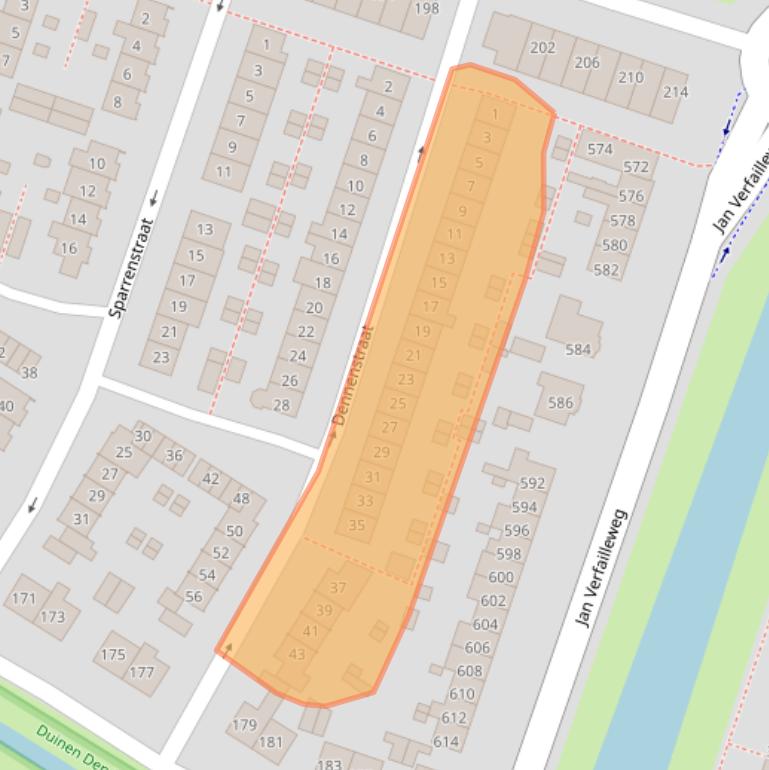 Kaart van postcodegebied 1783GW.