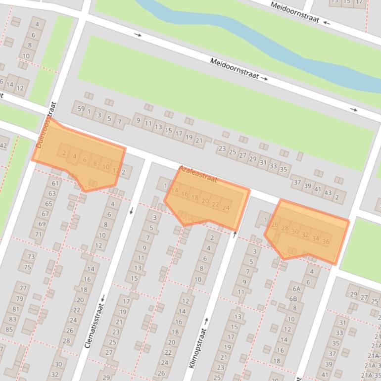 Kaart van postcodegebied 1783HH.