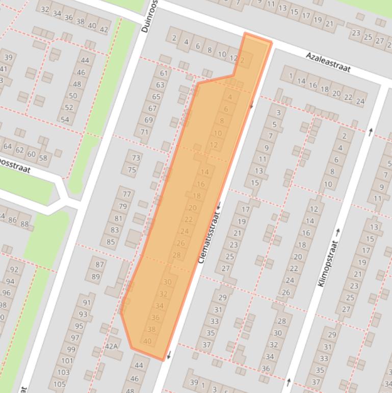 Kaart van postcodegebied 1783HR.