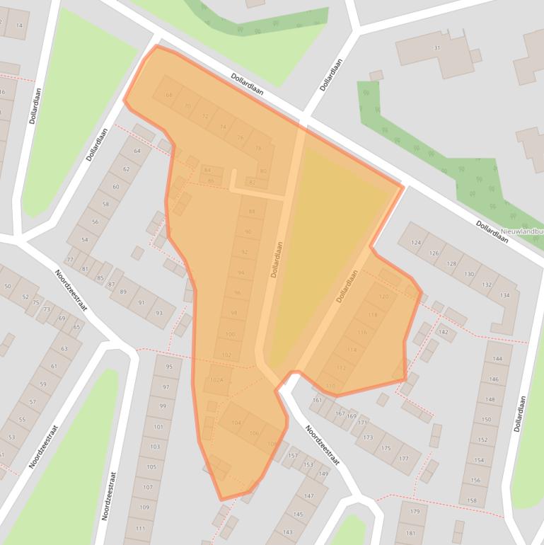 Kaart van postcodegebied 1784BG.