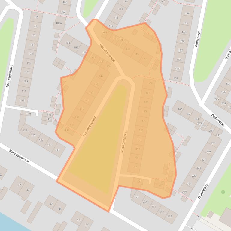 Kaart van postcodegebied 1784BN.