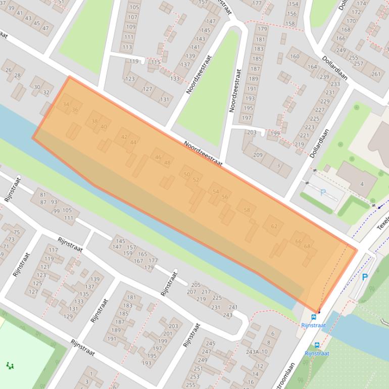 Kaart van postcodegebied 1784BS.
