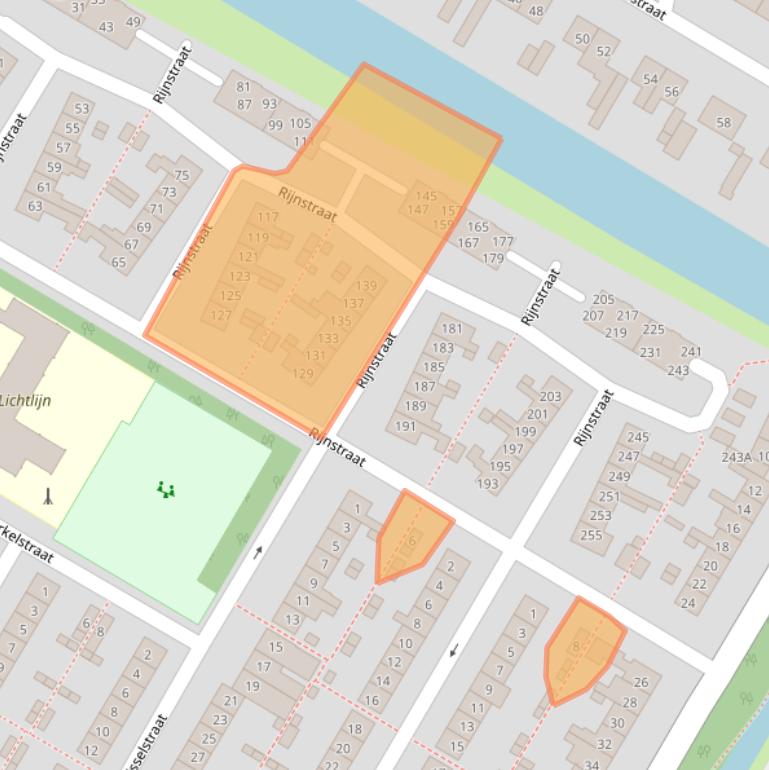 Kaart van postcodegebied 1784BW.