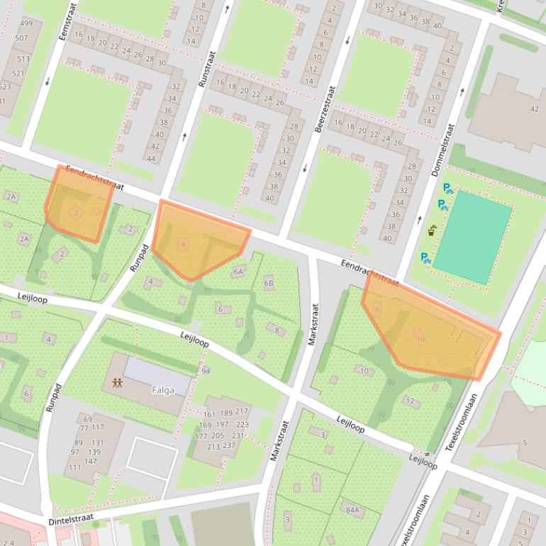 Kaart van postcodegebied 1784GN.