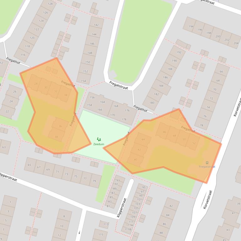 Kaart van postcodegebied 1784KB.