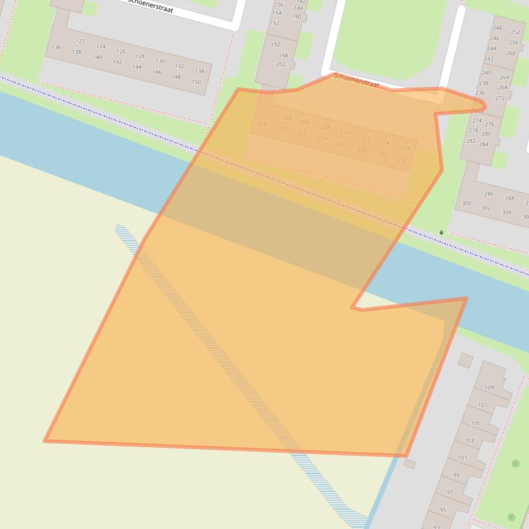 Kaart van postcodegebied 1784LK.