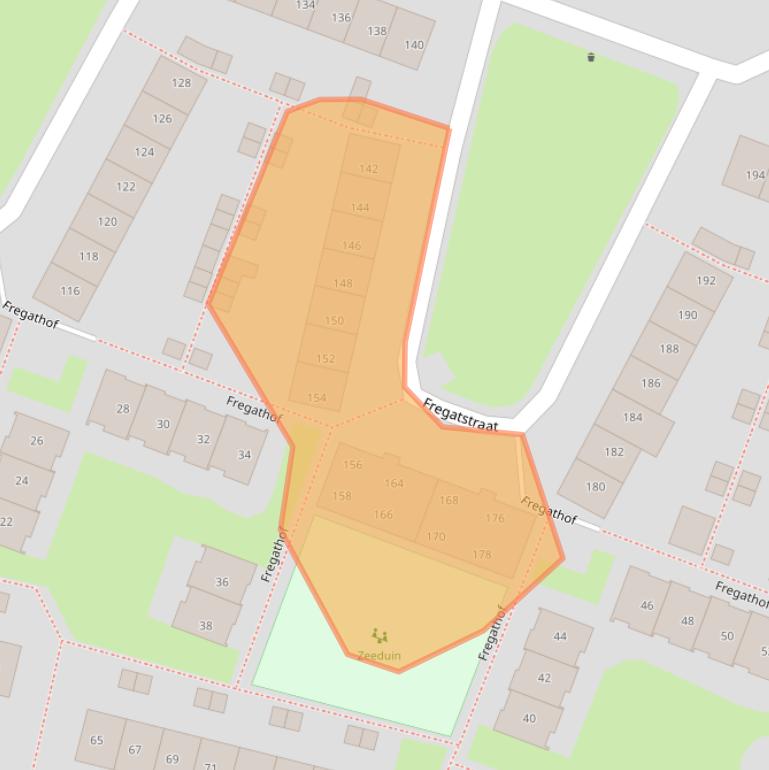 Kaart van postcodegebied 1784ML.