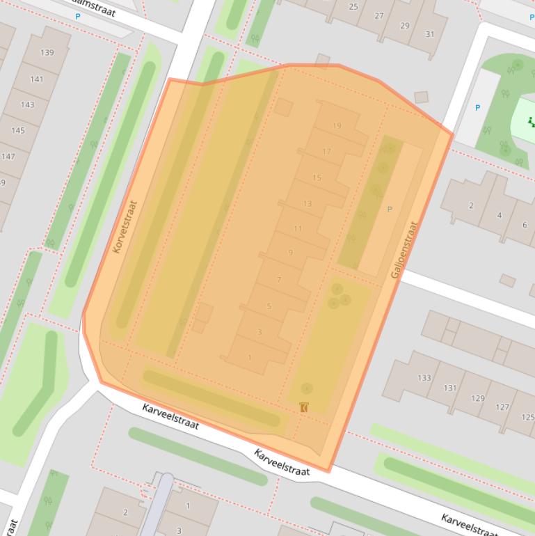 Kaart van postcodegebied 1784RA.