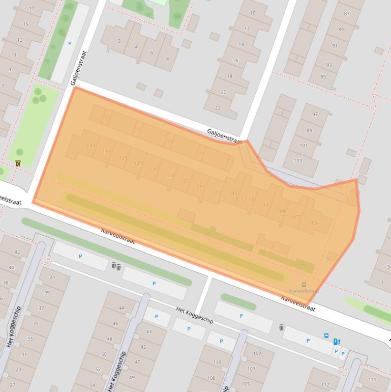 Kaart van postcodegebied 1784RD.