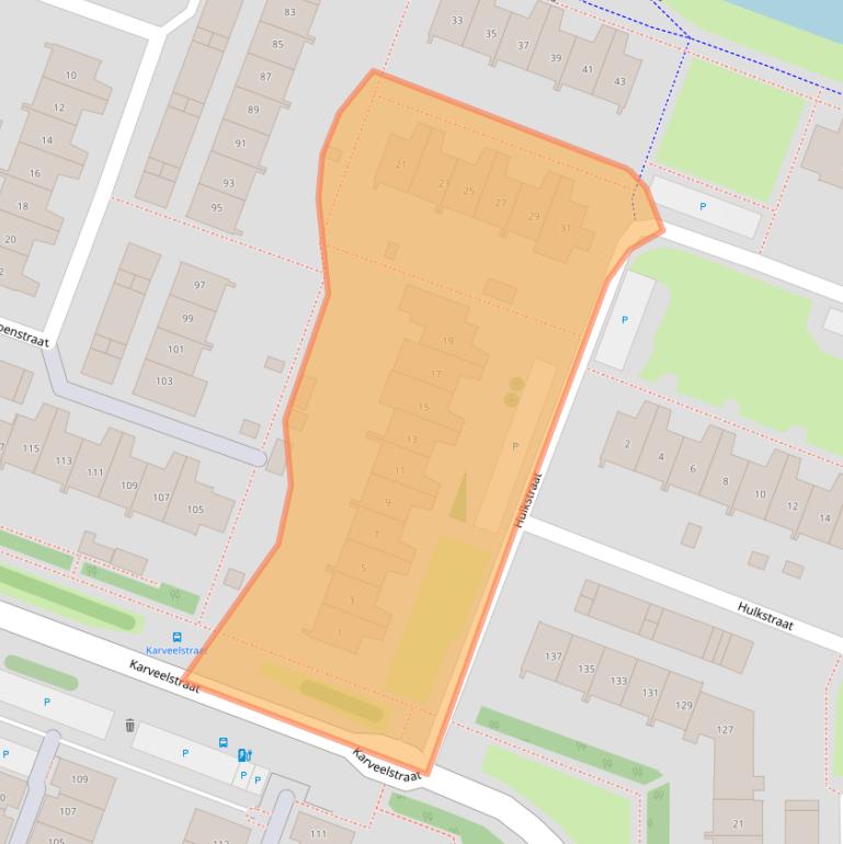 Kaart van postcodegebied 1784RG.