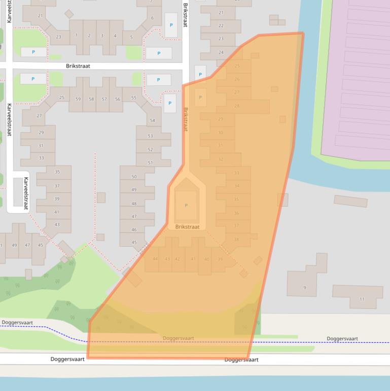 Kaart van postcodegebied 1784RS.