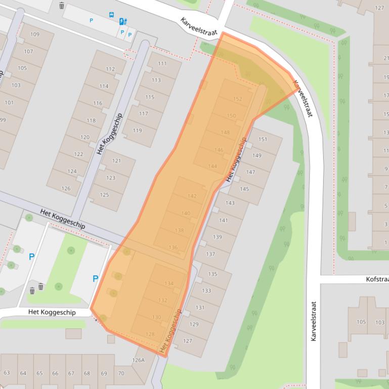 Kaart van postcodegebied 1784SN.