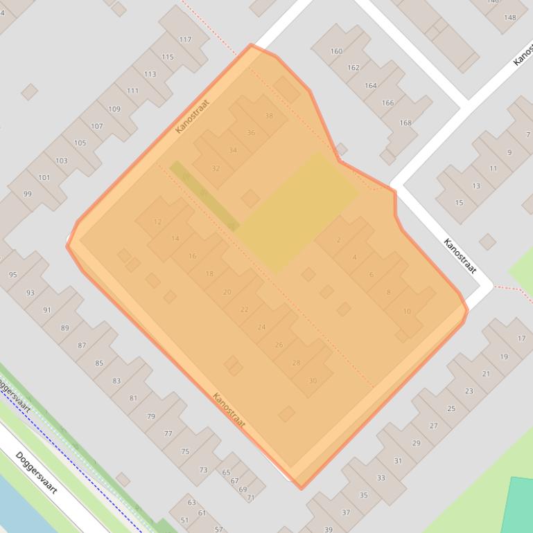 Kaart van postcodegebied 1784SV.