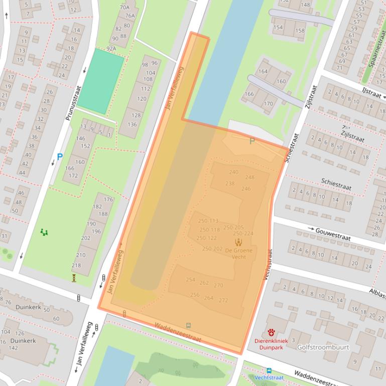 Kaart van postcodegebied 1784TG.