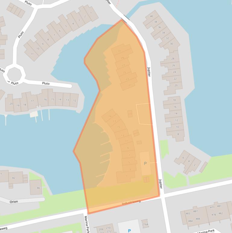 Kaart van postcodegebied 1785AL.