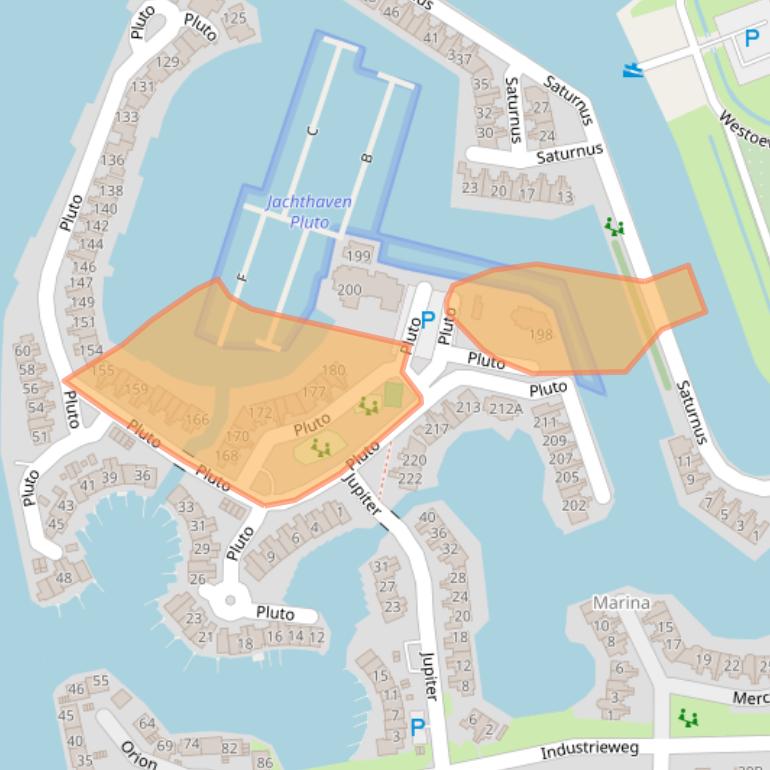 Kaart van postcodegebied 1785AX.