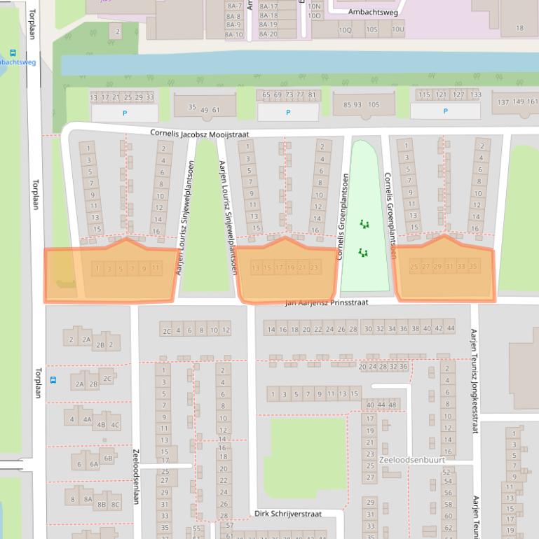 Kaart van postcodegebied 1785BB.