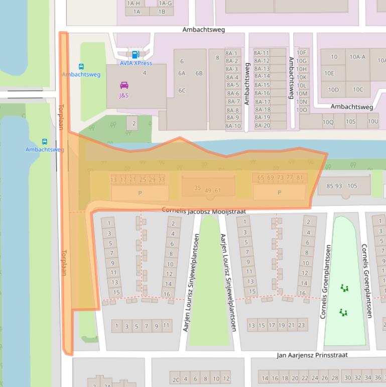 Kaart van postcodegebied 1785BH.