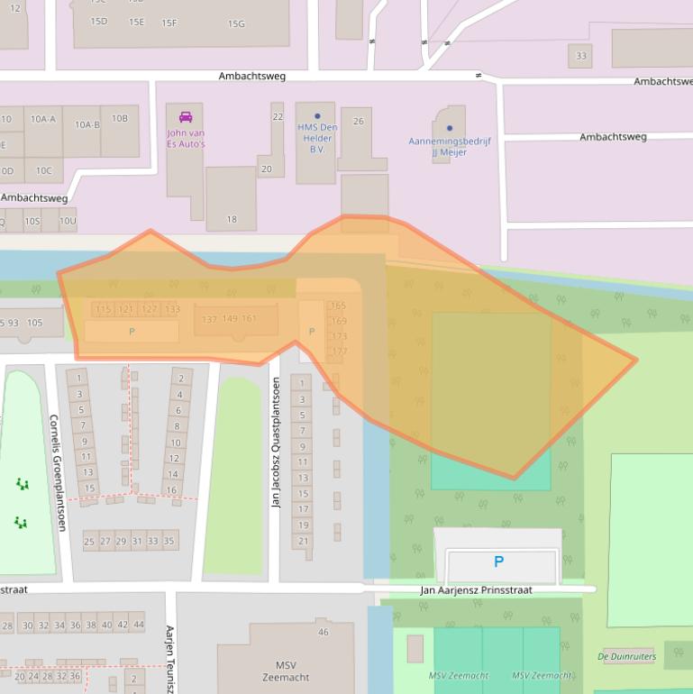Kaart van postcodegebied 1785BK.